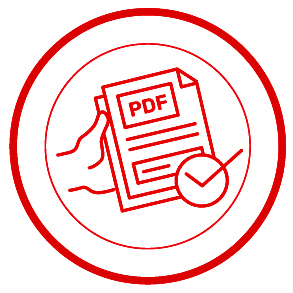 You will receive a PDF summary by email: Sign and return this form to us.